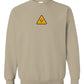 Meditation heavy embroidered crewneck sweatshirt